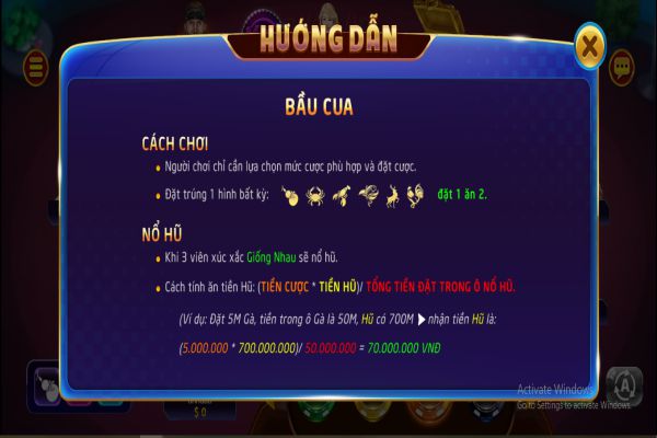 Những chiến thuật chơi nổ hũ bầu cua ăn nhanh thắng nhanh